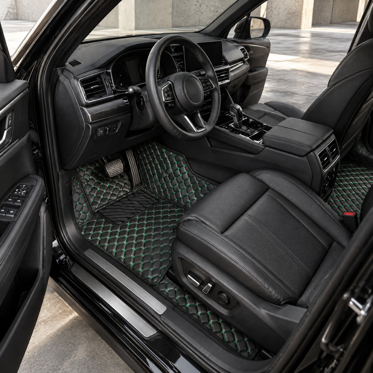 Tapis Prestige – Noir et vert
