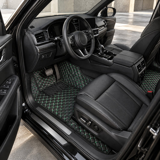 Tapis Prestige – Noir et vert