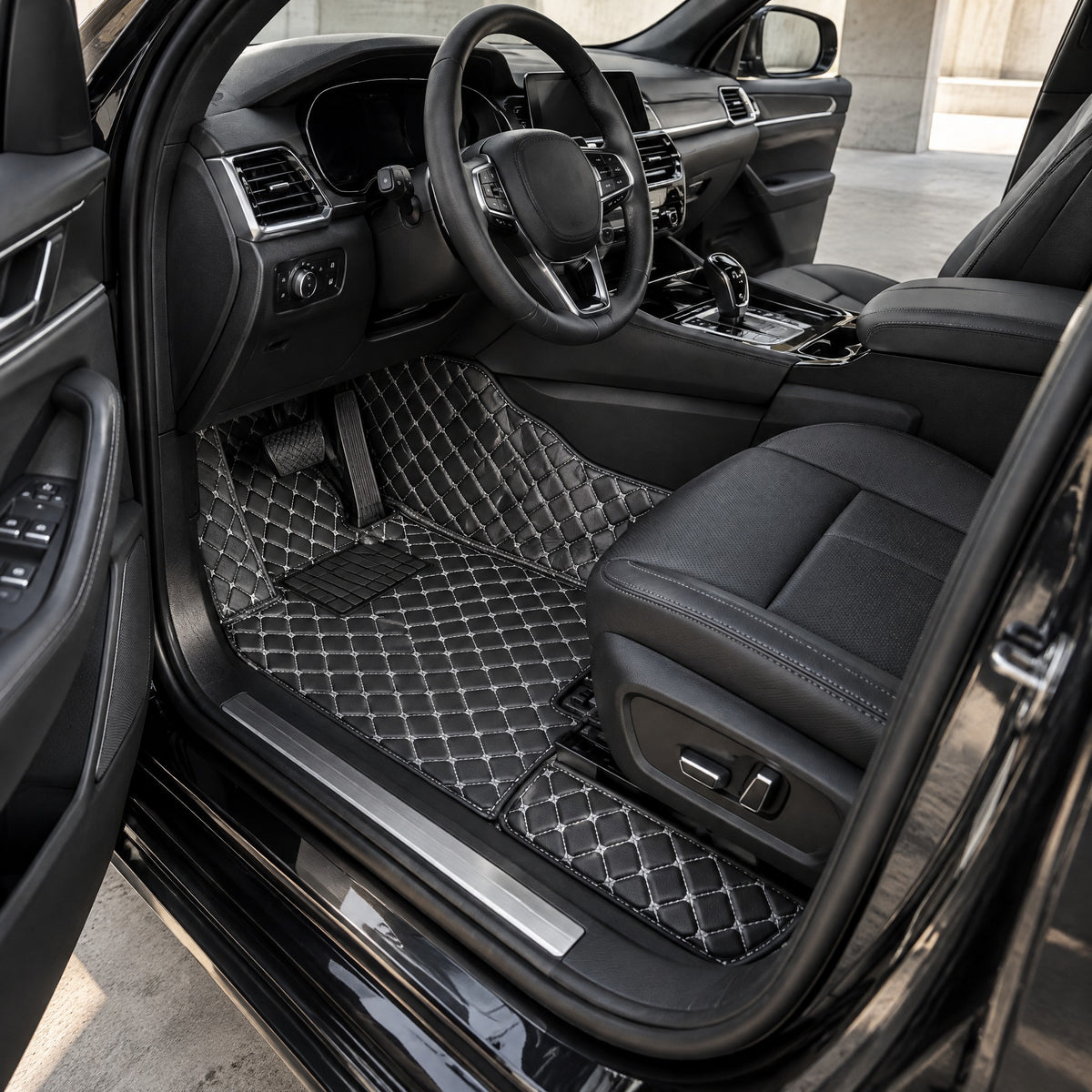 Tapis Prestige – Noir et beige