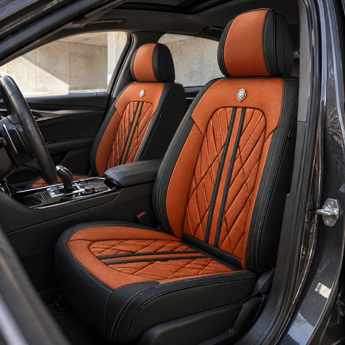 Prestige – Orange et noir